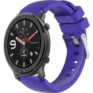 Watch silicone purper TAMISTER 22mm Strap Replacement Wristband for Amazfit GTR 47mm