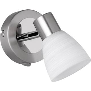 Wit nikkel aluminium warm LED Plafondspot - Trion Caru 3W G9 Fitting 3000K 1-lichts Dimbaar Rond Mat 6013906183160