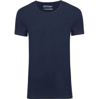 Garage T-shirt 1-Pack Body Fit Diepe Ronde Hals Navy (0205N)