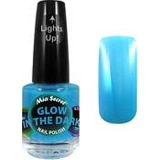 Nagellak blauw blueberry Mia Secret Glow In The Dark Pop 811901015594