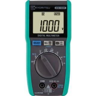 👉 Multimeter Kyoritsu 1020R Digitale TRMS Multimeter, 1000V AC/DC, 200A AC