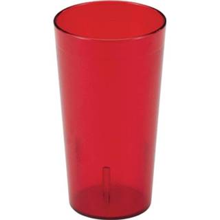 👉 Beker robijnrood Cambro Colorware bekers 48,5cl - 72