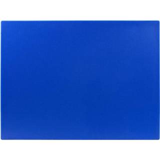 👉 Snijplank blauw LDPE Hygiplas extra dikke 600x450x20mm