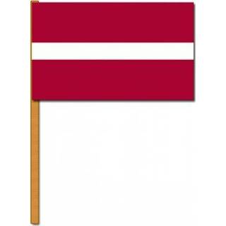 👉 Active multi polyester Zwaaivlaggetjes Letland