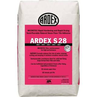 👉 Grijs active Ardex Microtec S28 Natuursteenlijm vloer - Zak 25 kg