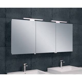 👉 Wiesbaden Bright spiegelkast met LED verlichting 140 x 60 cm