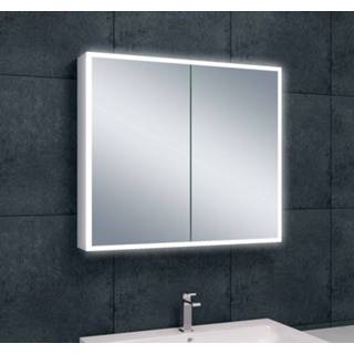 👉 Spiegel kast active Wiesbaden Quatro spiegelkast met LED verlichting 80 x 70 cm