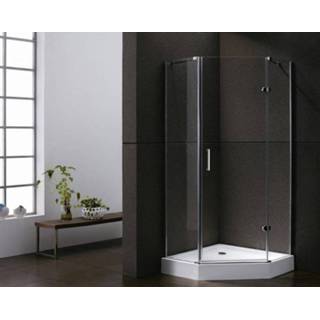 👉 Douchecabine active Vijfhoek met 1 deur 90 cm