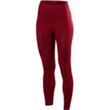 👉 S vrouwen rood Falke - Women's Wool-Tech Long Tights Merino ondergoed maat 4043874259484