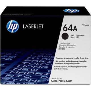 👉 HP Tonercartridge zwart 64A - 10000 pagina's - CC364A