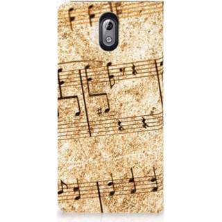 👉 Standcase Nokia 3.1 (2018) Uniek Hoesje Bladmuziek 8720091048447