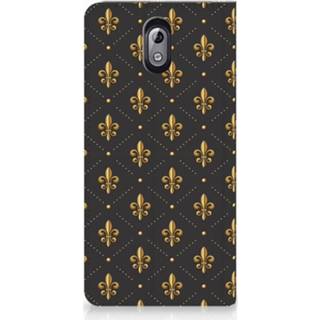 👉 Standcase Nokia 3.1 (2018) Uniek Hoesje Franse Lelie 8720091119444