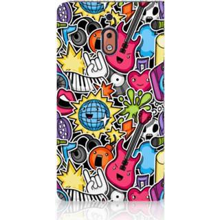 👉 Standcase Nokia 2.1 2018 Uniek Hoesje Punk Rock 8720091303553