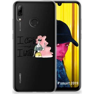 👉 Huawei P Smart 2019 Uniek TPU Hoesje i Can 8720091345935