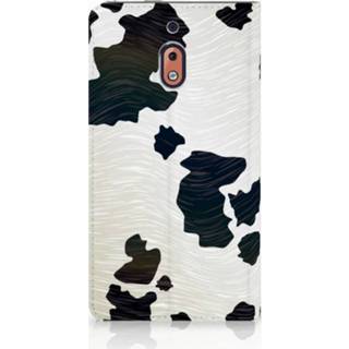 👉 Standcase Nokia 2.1 2018 Hoesje Design Koeienvlekken 8720091393479