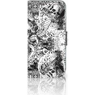 👉 Huawei P Smart 2019 Boekhoesje Design Skulls Angel 8720091493834