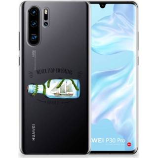 Huawei P30 Pro Uniek TPU Hoesje Boho Bottle 8720091659698