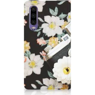 👉 Standcase Huawei P30 Uniek Hoesje Vintage Camera 8720091666825