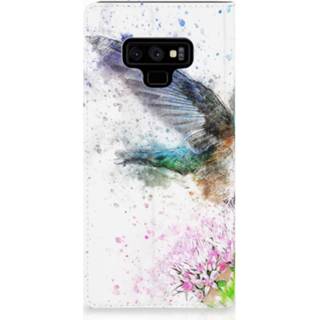 👉 Standcase Samsung Galaxy Note 9 Hoesje Design Vogel 8720091693982