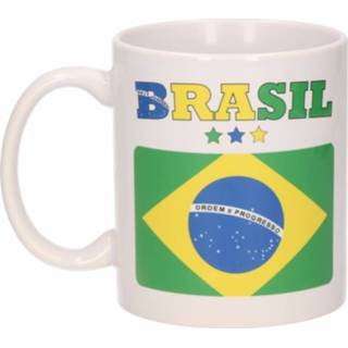 👉 Beker / mok Braziliaanse vlag 300 ml