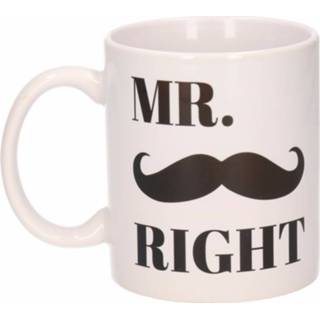 👉 Beker Mr Right cadeau / mok 300 ml