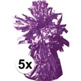 👉 Ballongewicht paarse ballongewichtjes 5 stuks