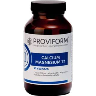 👉 Calcium gezondheid vitamine Proviform Magnesium 1:1 & D3 V- Capsules 90st 8717677125500