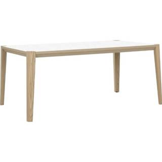 👉 Bureautafel wit eiken spaanplaat Bureau tafel Absolu 180 cm breed in met