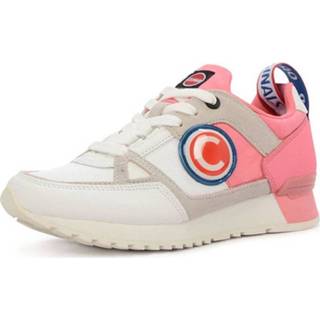 👉 Sneakers roze vrouwen wit leer Colmar supreme sneaker 8050666018187