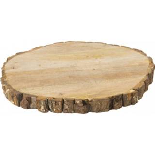 👉 Boomstam hout bruin Presenteerplank - 41x3.5 cm 8716963959539