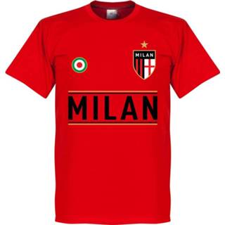👉 AC Milan Team T-Shirt - Rood - Kinderen