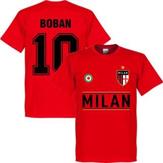 👉 Shirt rood XS s m l XL XXL XXXL XXXXL AC Milan Boban Team T-Shirt - 5059067091983 5059067091969 5059067091952 5059067091945 5059067091976