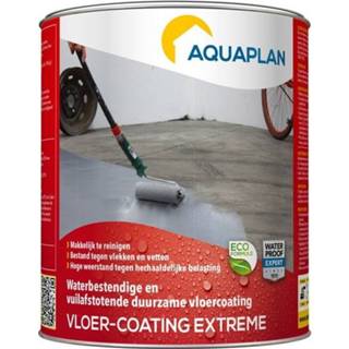 👉 Vloercoating Beton-Grijs acrylaat co-polymeer Aquaplan | Waterbestendige Garagevloercoating 1L 5413466954032