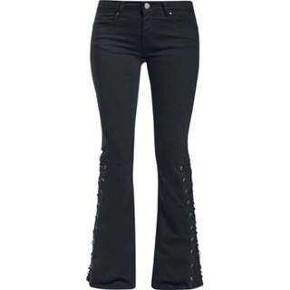 👉 Spijker broek meisjes zwart Gothicana by EMP Grace Girls jeans 4031417898559