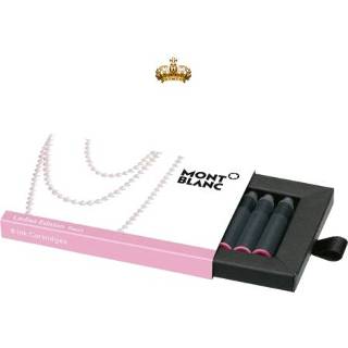 👉 Inktpatron roze vrouwen Montblanc ladies edition pink ink inktpatronen (limited edition)