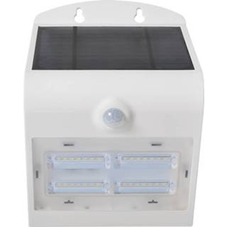 👉 Solarlamp CE neutraal wit bewegingssensor nederlands kunststof LED 3 Watt 400lm 3000K warmwit 3800157619363