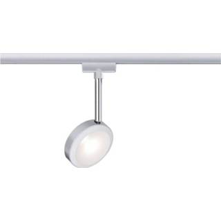 👉 Chroom Paulmann URail Discus 230V-railsysteem lamp LED vast ingebouwd 5 W (mat) 4000870968918