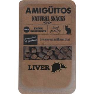👉 Kattensnack Amiguitos Cat Snack Liver - 100 g 8437013576758