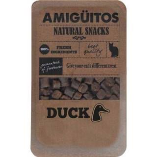 👉 Kattensnack Amiguitos Cat Snack Duck - 100 g 8437013576789