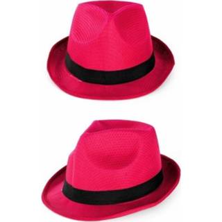 Volwassenen roze Party gleufhoedjes