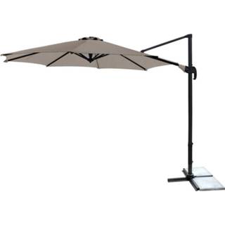👉 Zweefparasol parasols taupe Kopu Vigo 300 cm 8719323083318