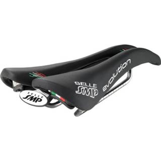 👉 Zwart mannen Selle SMP Evolution Black Saddle - Zadels 8032568520562