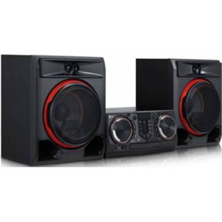 👉 Zwart LG Electronics CL65 Karaokesysteem AUX, Bluetooth, CD, FM Incl. karaoke-functie 8806098495252