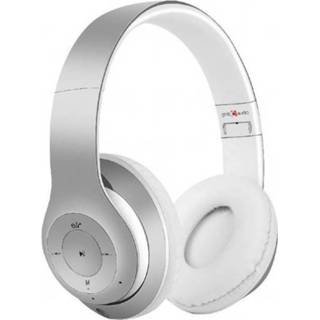 👉 Bluetooth koptelefoon wit zilver Gembird BHP-MXP-SW Milano Zilver, 8716309105668