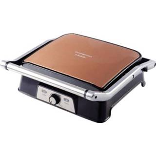 👉 Grillplaat TKG Team Kalorik COG 1050 CO Contactgrill Elektrisch, Inklapbaar Koper 5413346340825