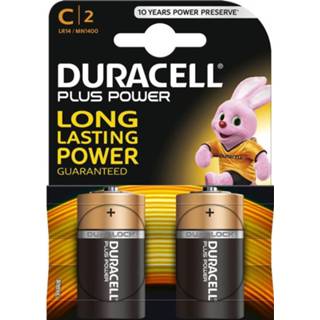 👉 Alkaline Duracell Plus Power C-batterijen 2 stuks 5000394019089