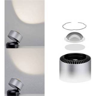 👉 Wit zwart aluminium Paulmann 79718 LED-tafellamp 3.5 W Warm-wit (geborsteld), 4000870797181