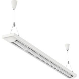 👉 Energielabel wit Pendellamp met raster TL lamp G13 Energielabel: A (A++ - E) 36 W Maul line 8271202 4002390066013