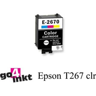 👉 Inktpatron Epson T266 bk inktpatroon compatible 4251182117055 4251182117062
