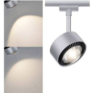 👉 Zwart chroom Paulmann Aldan 230V-railsysteem lamp URail LED vast ingebouwd 9 W (mat), 4000870955192